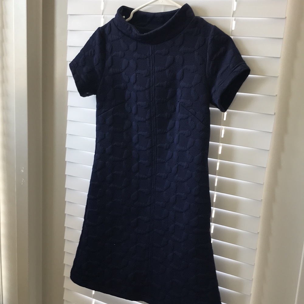 Anthropologie Navy Midi Dress